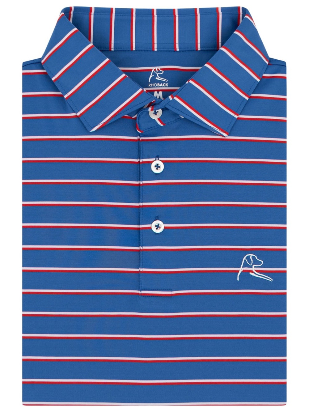 Rhoback The Old Glory Stripe Performance Polo
USA
Flag
Golf
Preppy
Classic
$100